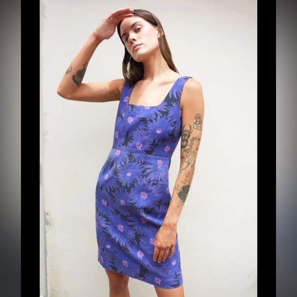 Vintage BB Dakota Floral Linen Dress - Picture 3 of 7